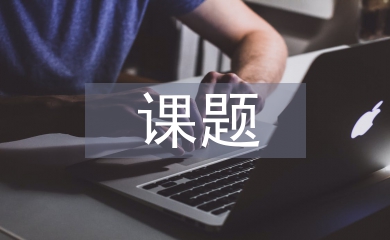 課題調(diào)研進(jìn)度安排